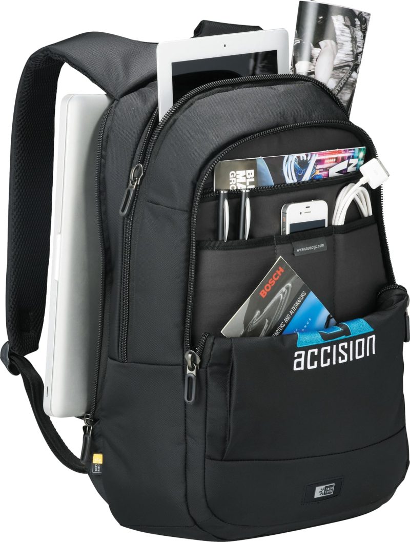 Custom Case Logic 16'' Computer and Tablet Backpack - 4